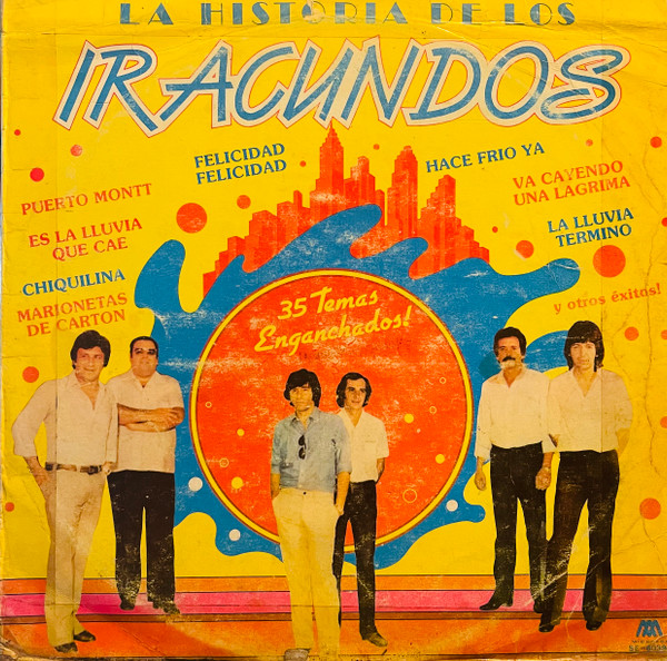 La historia de Los Iracundos (LP oficial, 1987) - portada