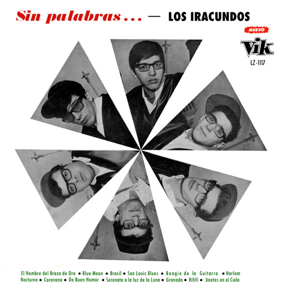 Sin Palabras - Los Iracundos (LP oficial, 1965) - portada